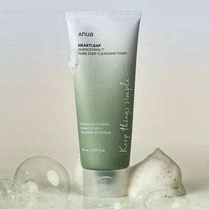 Heartleaf Quercetinol Cleansing Foam.